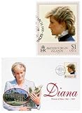 Diana in Profile First Day of Issue British Virgin Islands Stamp