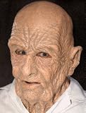 Dead on Arrival (DOA) Old Man Mask Adult Halloween Costume Accessory (DZ9)