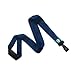 Navy Blue Lanyard, Allergin-Free, Eco-Friendly, break-away, 5/8" wide (100pk)