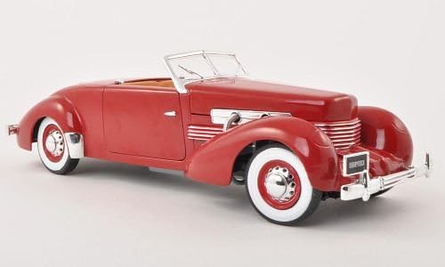 Cord 812 Convertible (Road &amp; Track), red , 1937, Model Car, Ready-made, Ertl American Muscle 1:18
