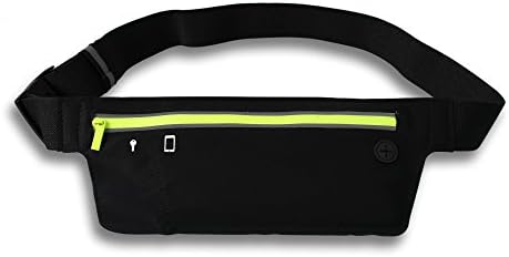Heikaa Running Waist Pack Belt:Fitness Expandable Weather and Shake Resistant for iPhone 6s Plus/6 Plus /6s/6 and Samsung Series (Yellow)