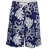 St. Louis Rams GIII NFL Hawaiian Print Swim Trunks