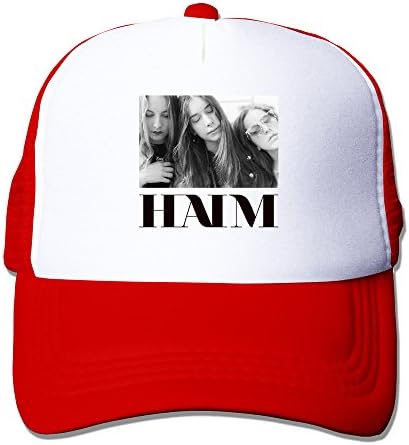 MFSH Haim Three Sisters Band Singer Logo Unisex Up Adjustable Truck Hat Trucker Cap,One Size Fits Most Mesh Hat.