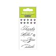 Simple Messages Sparkle Clear Stamps (Hero Arts) CL173