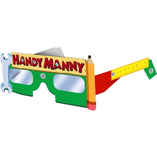 Handy Manny Paper Glasses 8ct