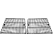 Music City Metals 63922 Gloss Cast Iron Cooking Grid Replacement for Select Kenmore and Uniflame Gas Grill Models, Set of 2
