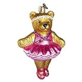 Old World Christmas Ballerina Bear Ornament