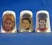 Porcelain China Collectable Thimbles - Set of Three Oriental Beauties