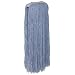 Zephyr Blendup Blue Blended Natural and Synthetic Fibers Cut End Wet Mop Head (Pack of 12)