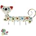 Patère Chat en Papier maché objet déco artisanal