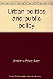Urban politics and public policy