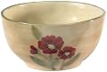 Ambiance Fleur Rustique 6-Inch Dessert Bowl, Set of 4