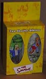 Simpsons Two Shooter Glasses Krusty and Homer & Marge
