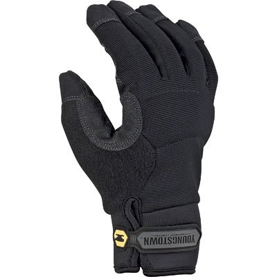 Youngstown Glove 03-3450-80-L Waterproof Winter Plus Performance Glove, Large, Black