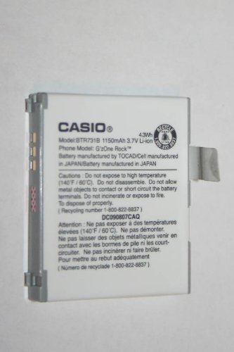 Casio Battery BTR731B G'zOne Rock 1150 mAh