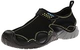UPC 887350175257 product image for crocs Men's Swiftwater Sandal,Black/Charcoal,12 M US | upcitemdb.com