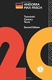 Produkt-Bild: Andorra: Max Frisch (Twentieth Century Texts)
