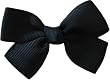 Posies Accessories Bitty Black Grosgrain Hair Bow