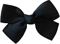 Posies Accessories Bitty Black Grosgrain Hair Bow