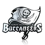 NFL Tampa Bay Buccaneers 3d Chrome Car Emblem