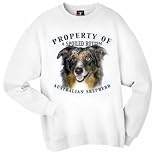 Australian Shepherd Property Of Adult Sweatshirt