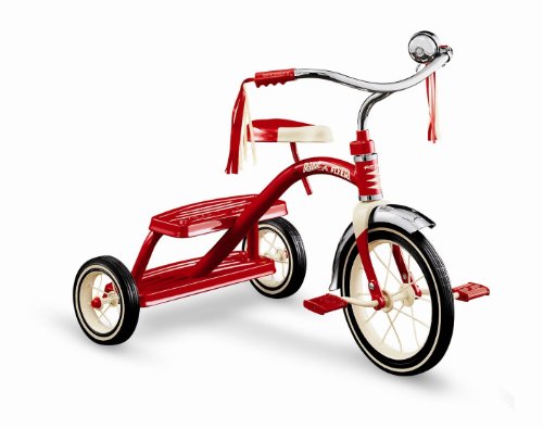 Radio Flyer Classic Red Dual Deck Tricycle --