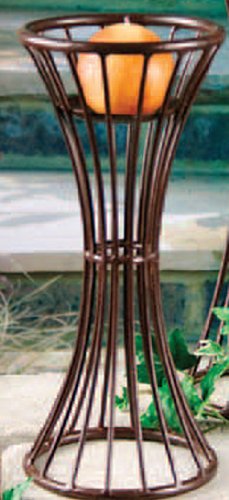 Bolero Indoor/Outdoor Metal Candle (14 inch)