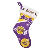 Los Angeles Lakers Colorblock 2010 Plush Christmas Stocking