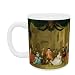 The Beggar's Opera, Scene III, Act XI, 1729 (oil on canvas) by William Hogarth - Mug - Standard Size