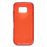Premium Red Flexible Flexi Plastic Crystal Skin Case Cover for the Nokia 55 ....