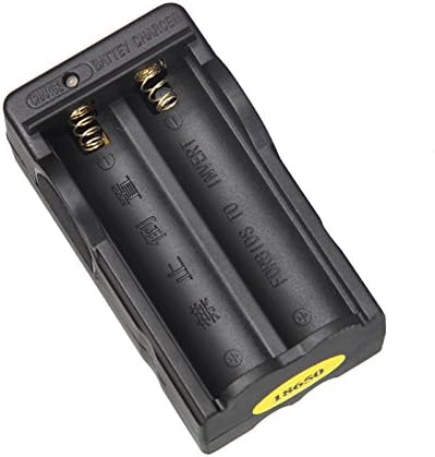 2 x18650 battery Rechargeable 4200mAh 3.7V Li-ion batteries + Smart Dual Charger in USA Warehouse