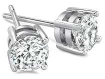 Ladies 1.75CT Diamond Stud Earrings