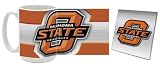 Oklahoma State Mug & Coaster Gift Box Combo Oklahoma State Cowboys Beverage Drinkware