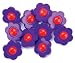 Blumenthal Lansing Favorite Findings Buttons, Red Alert, Flower, 9/Pkg