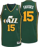 Derrick Favors Jersey: adidas Alternate Swingman #15 Utah Jazz Jersey