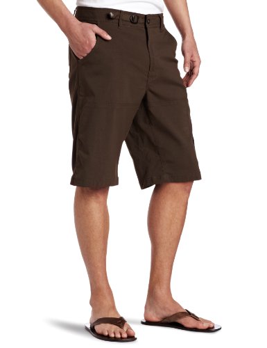 prAna Men's Stretch Zion Short (Brown, Medium) On Sale