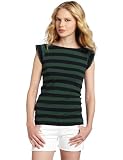French Connection Womens Stretch Stripe Top