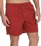 IZOD Men's Twill Full Elastic  Beach Short