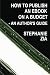 How To Publish An Ebook On A Budget - An Author's Guide