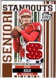 Kevin Kolb Philadelphia Eagles 2007 Topps Draft Picks and Prospects Senior Standout Jersey #KK Football Card