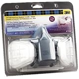 3M R-7512ES Professional Half-Mask Organic Vapor, N95 Respirator Assembly, Medium