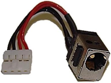 jackinspiron AC DC Power Jack Cable Plug IN Cable for Toshiba Tecra R840 R850 R940 R950 Satellite R845 R945 P000544820