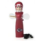Kansas City Chiefs NFL Light-Up Spinning Hand Held Fan (7)"