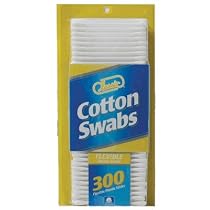 Rucci 300 Count Cotton Swabs (Pack of 3)