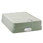 Aerobed One Touch Comfort Elevated Twin Size Raised Airbed - Green/ White
