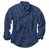 River's End Activewear Men's Long Sleeve Denim Twill Shirt. 4010