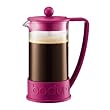 Bodum Brazil Coffee Press, 8 Cup, 1.0 l, 34 oz, Pink