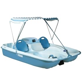 Pelican Rainbow E Fade Pedal Boat - Blue White (7.5')