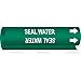 Brady 5758-O, 92602 High Performance - Wrap Around Pipe Marker, (Pack of 20 pcs)