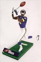 McFarlane Toys NFL Sports Picks Series 10 Action Figure Randy Moss (Minnesota Vikings) Purple Jersey